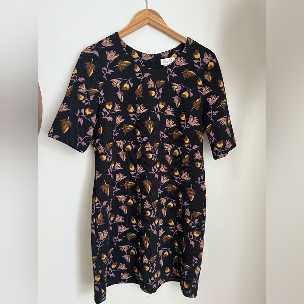 Molly Bracken Floral Black Dress